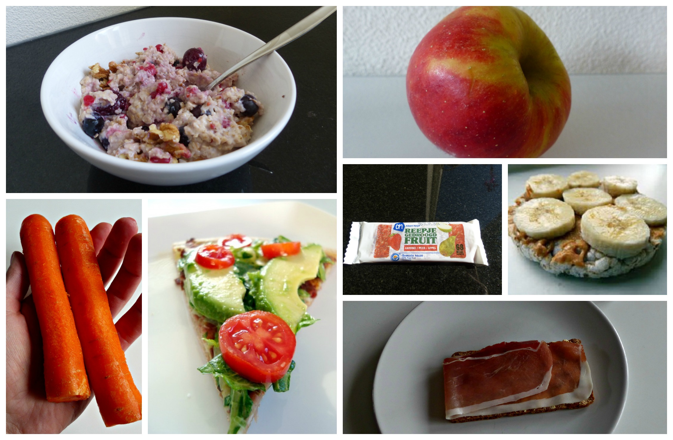 afvallen gezonde snacks