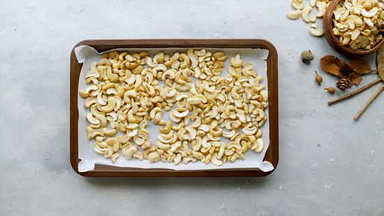 cashewnoten roosteren