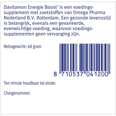 davitamon energie boost