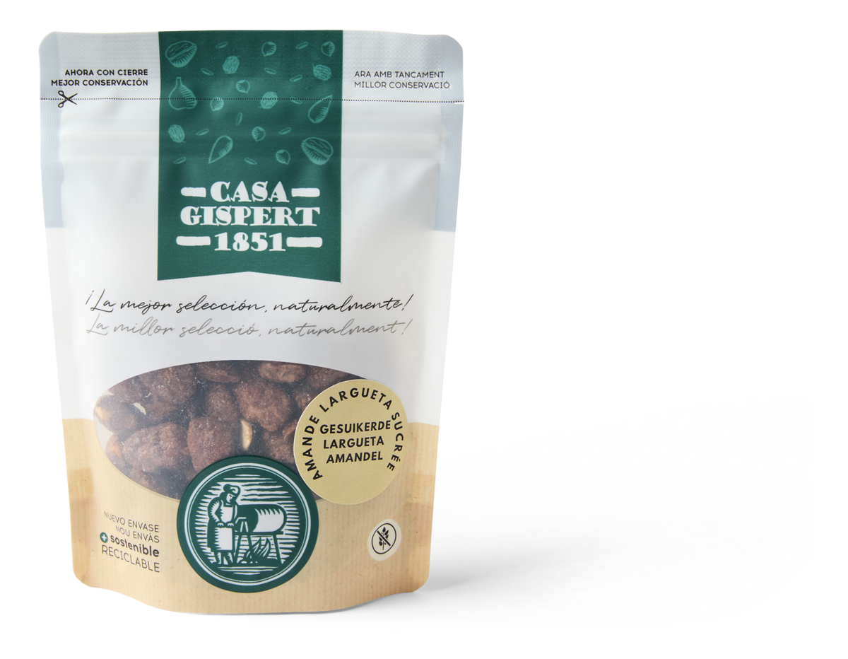 gesuikerde amandelen