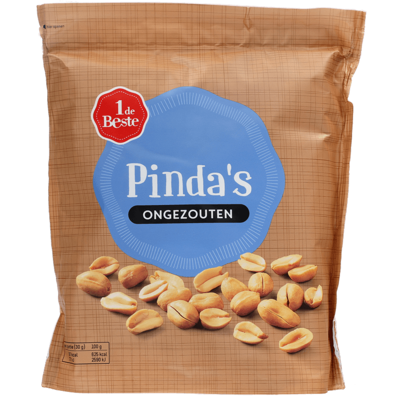ongezouten pinda gezond