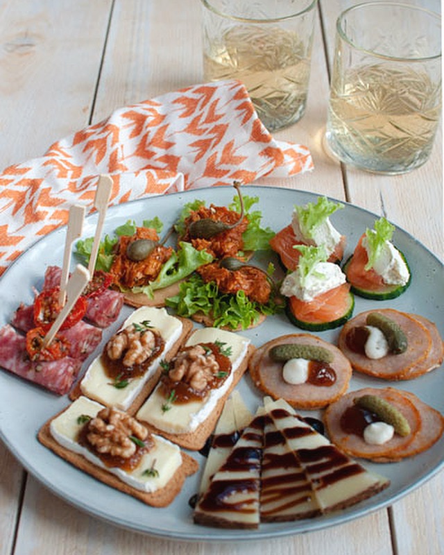 gezonde borrel hapjes