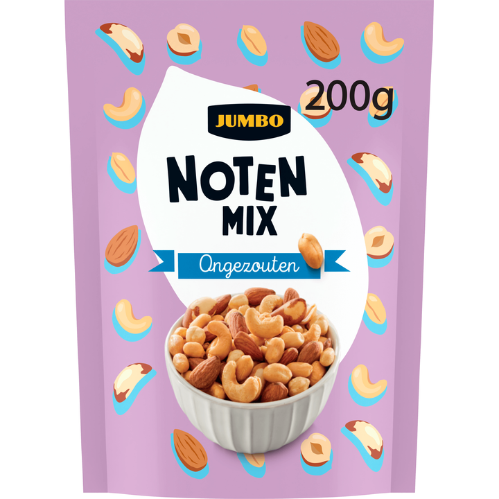 ongebrande ongezouten noten